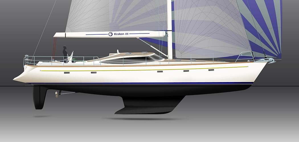 Kraken 66, designed by Dibley Yacht Design, New Zealand Kraken 66 designed by Dibley Yacht Design, New Zealand